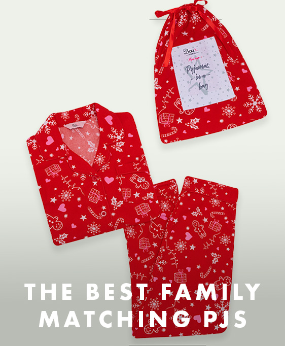 Matching family pyjamas